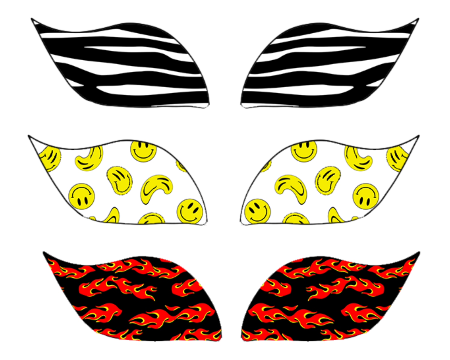 Tatouage temporaire pour les yeux sans idiot 