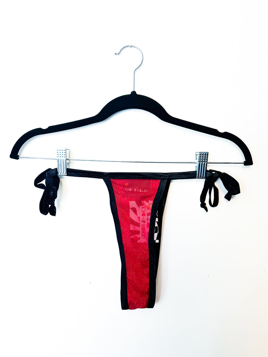 Star Dust Tie Up Thong