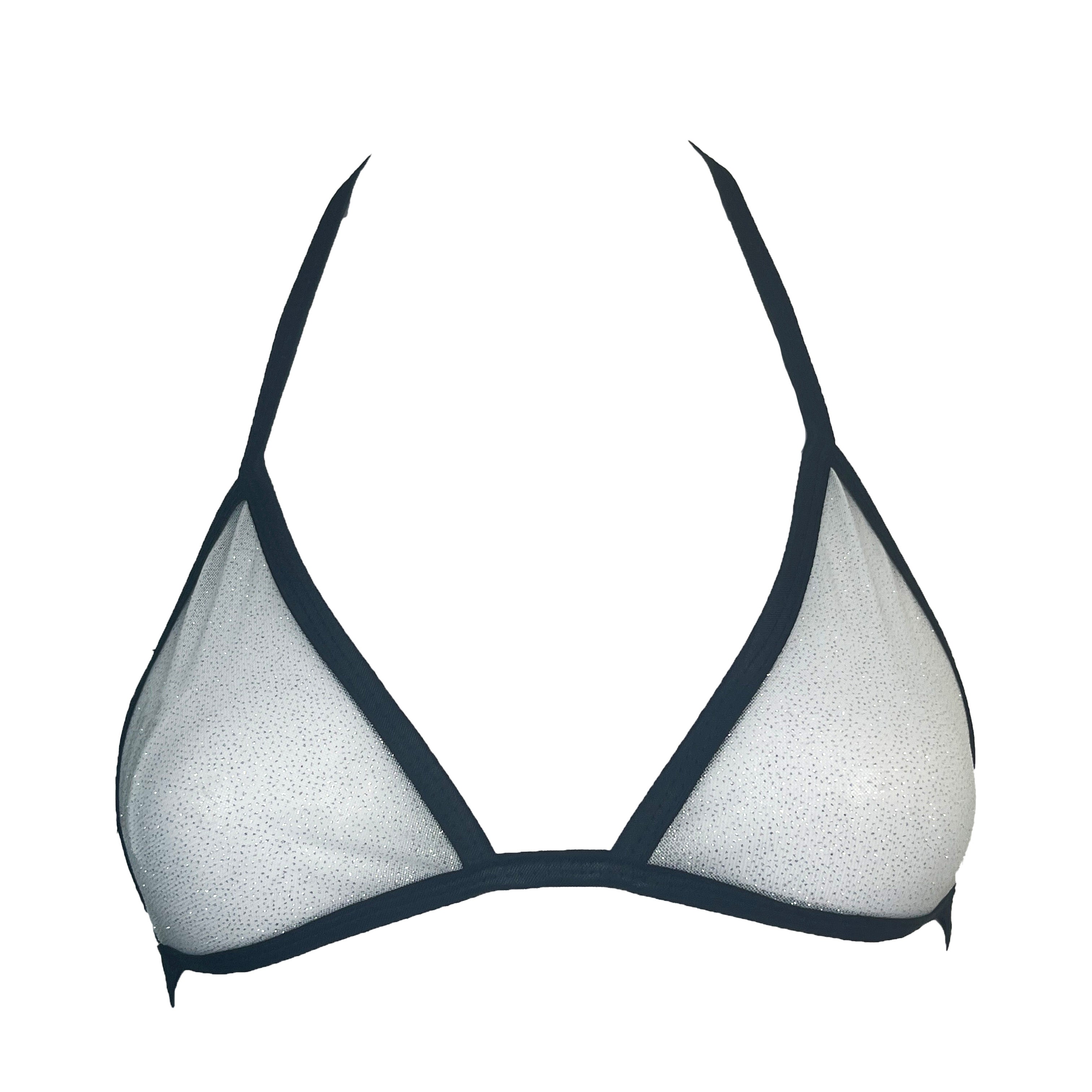 Soutien-gorge transparent pailleté Stargazer