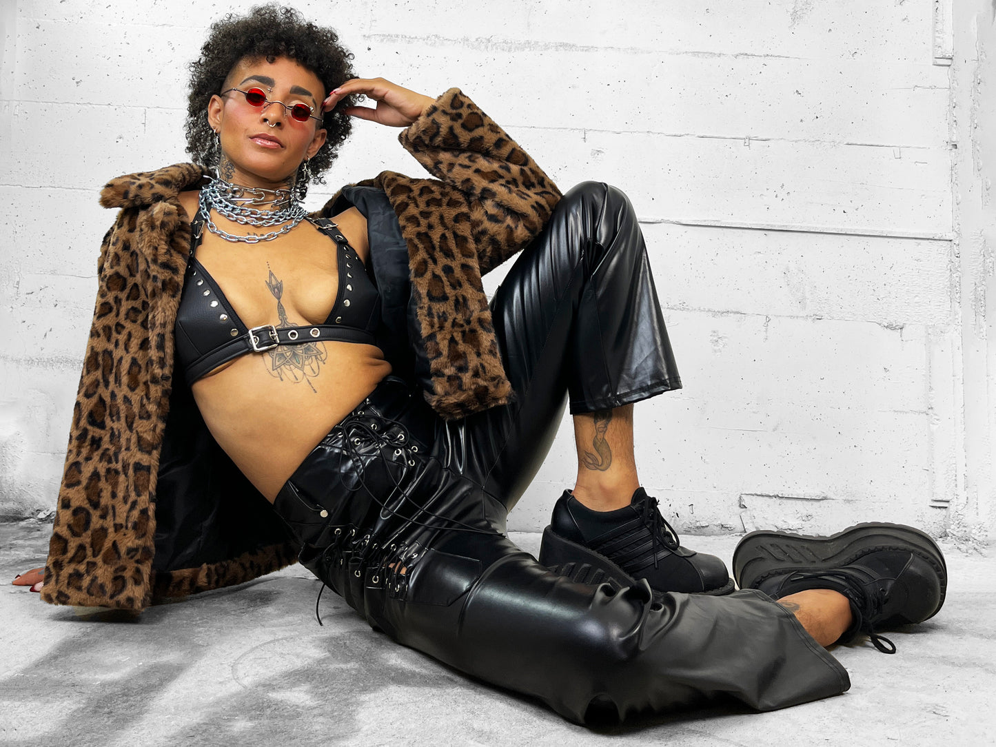 Panthera Faux Fur Jacket