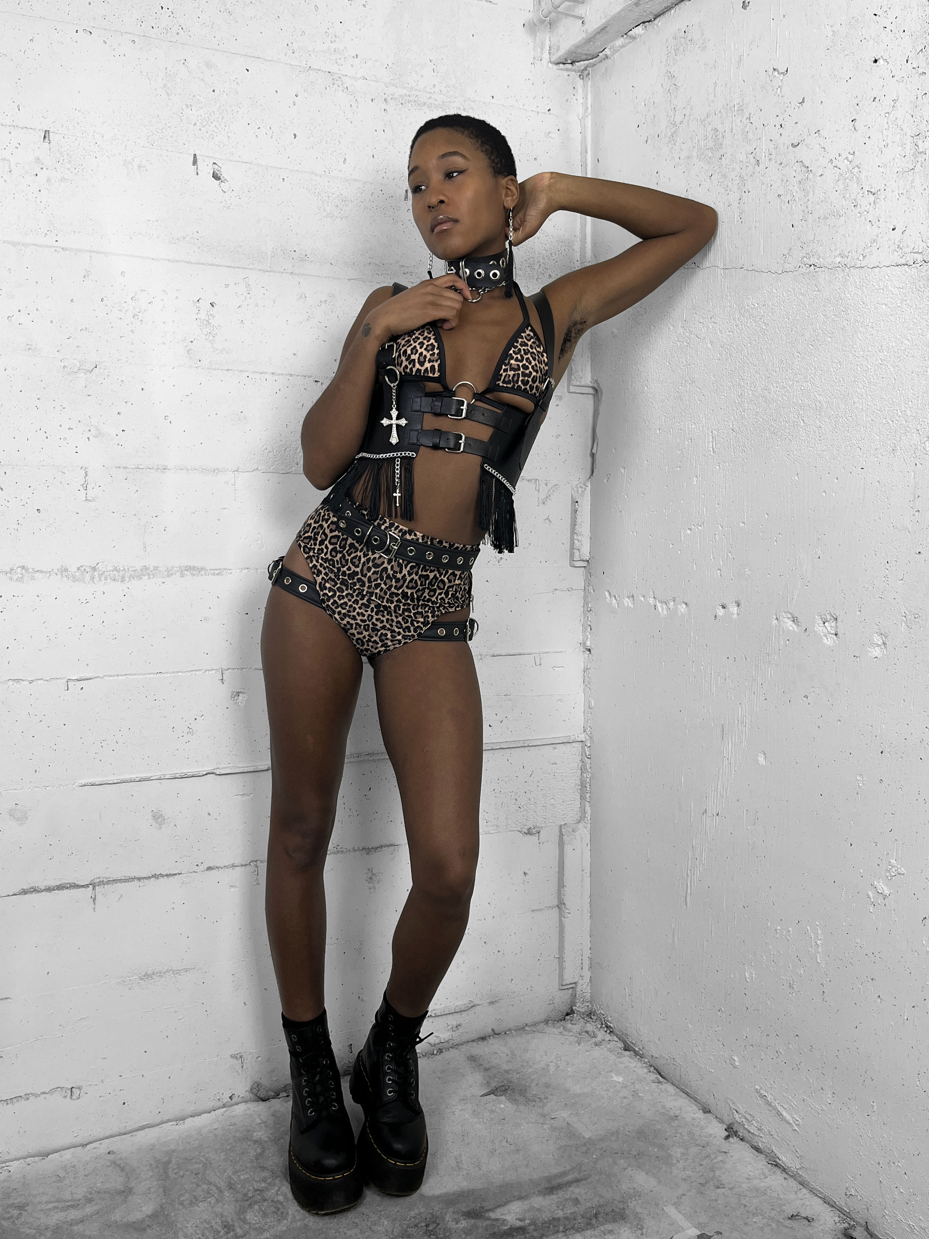 Short avec ceinture 