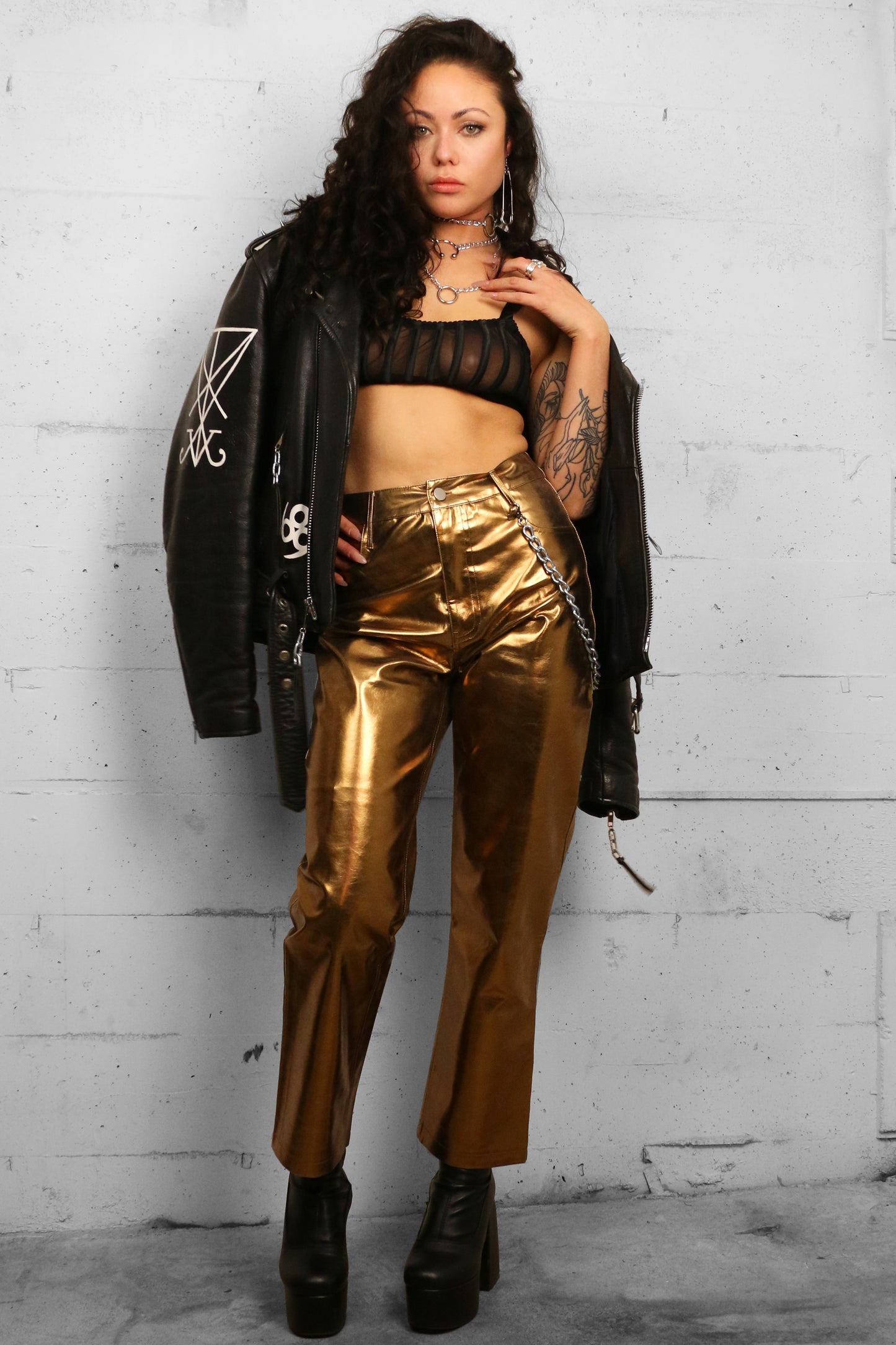 Heavy Metal & Reflective Pants