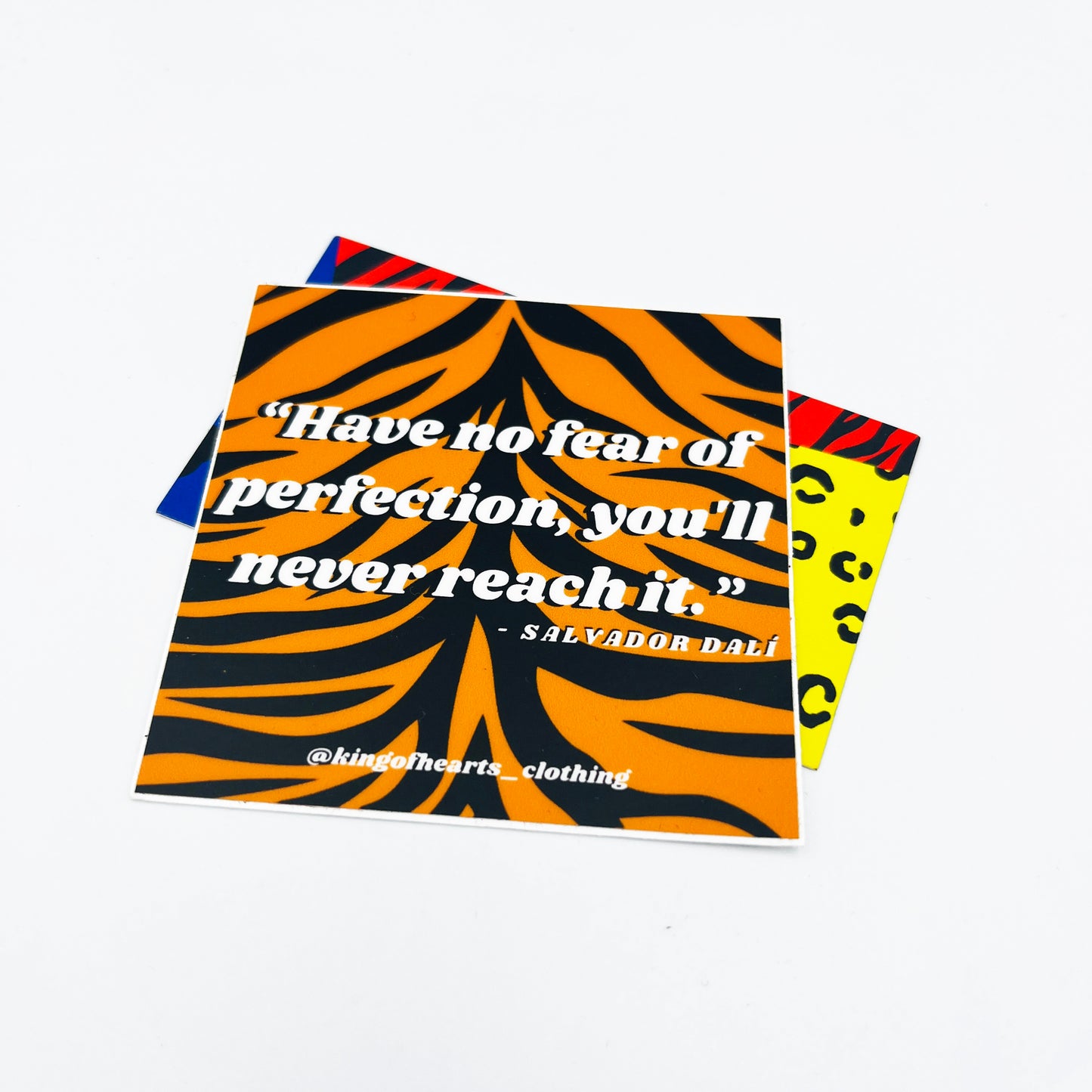 Salvador Dali Quote Sticker