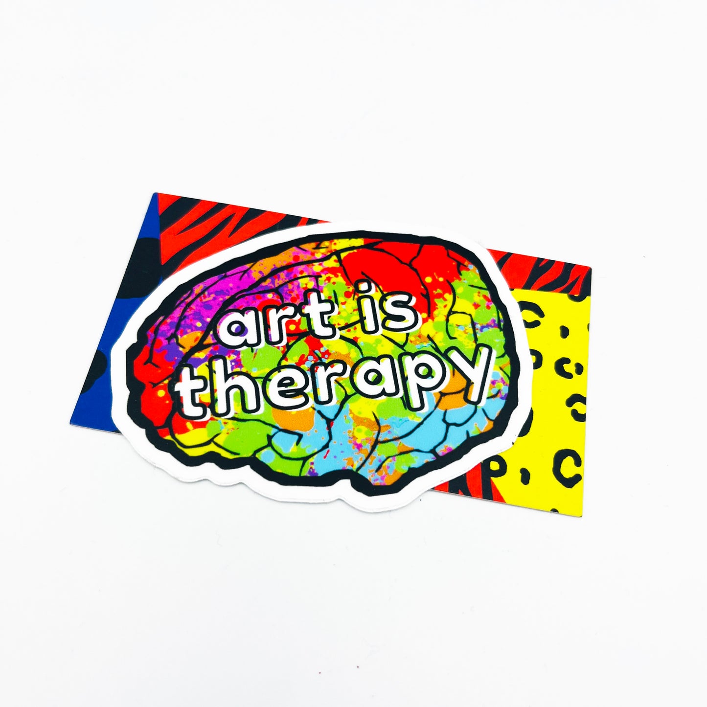 Art Is Therapy Sticker