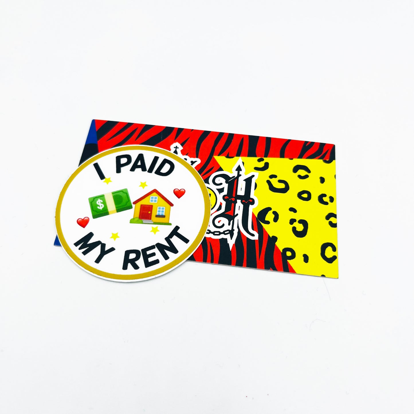 "I Paid My Rent" Adult Achievements Sticker