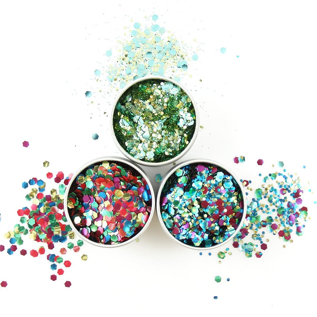 Coffret de paillettes biodégradables Festival Favourites 
