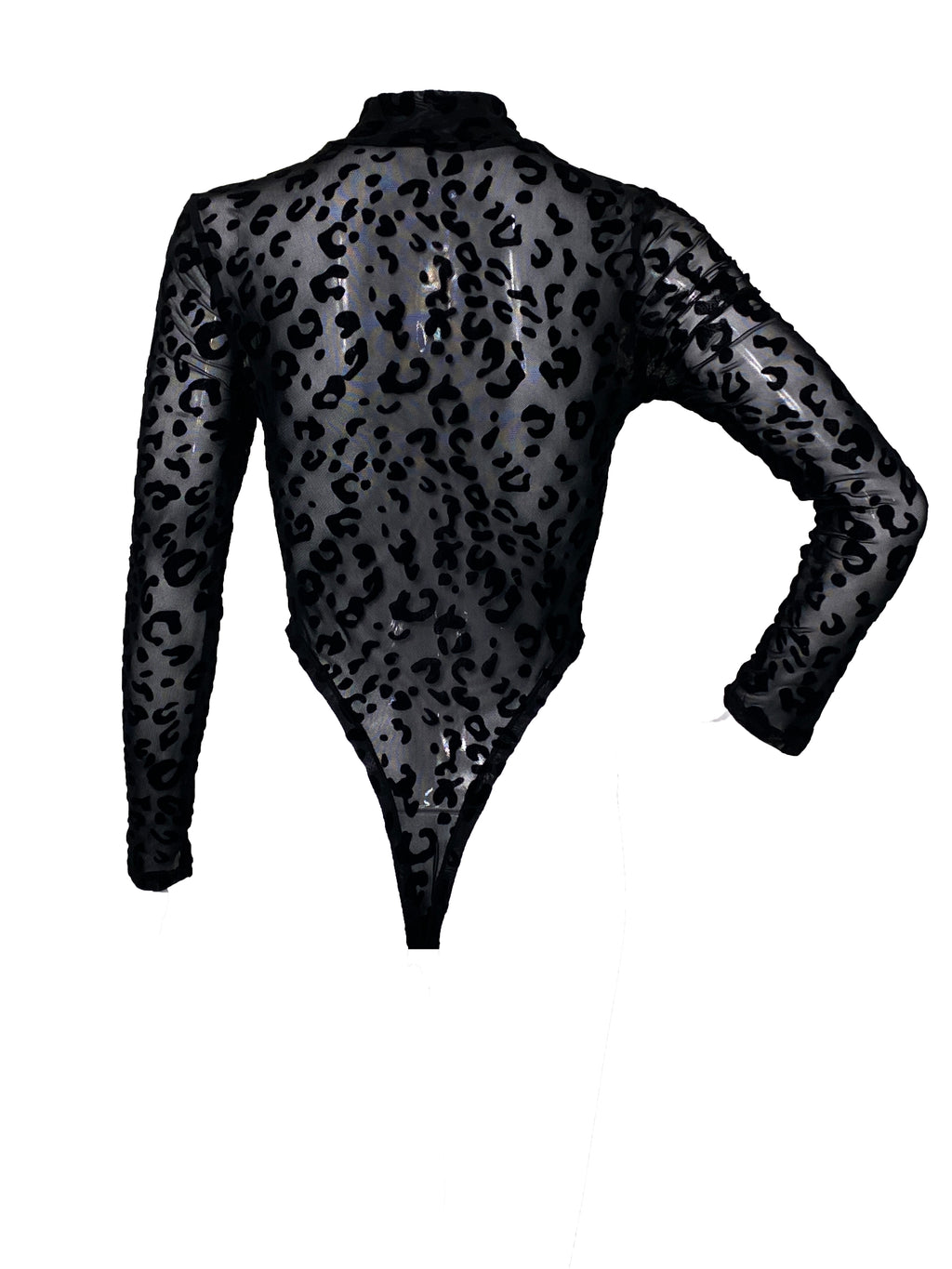 Body sensuel en tissu dévoré