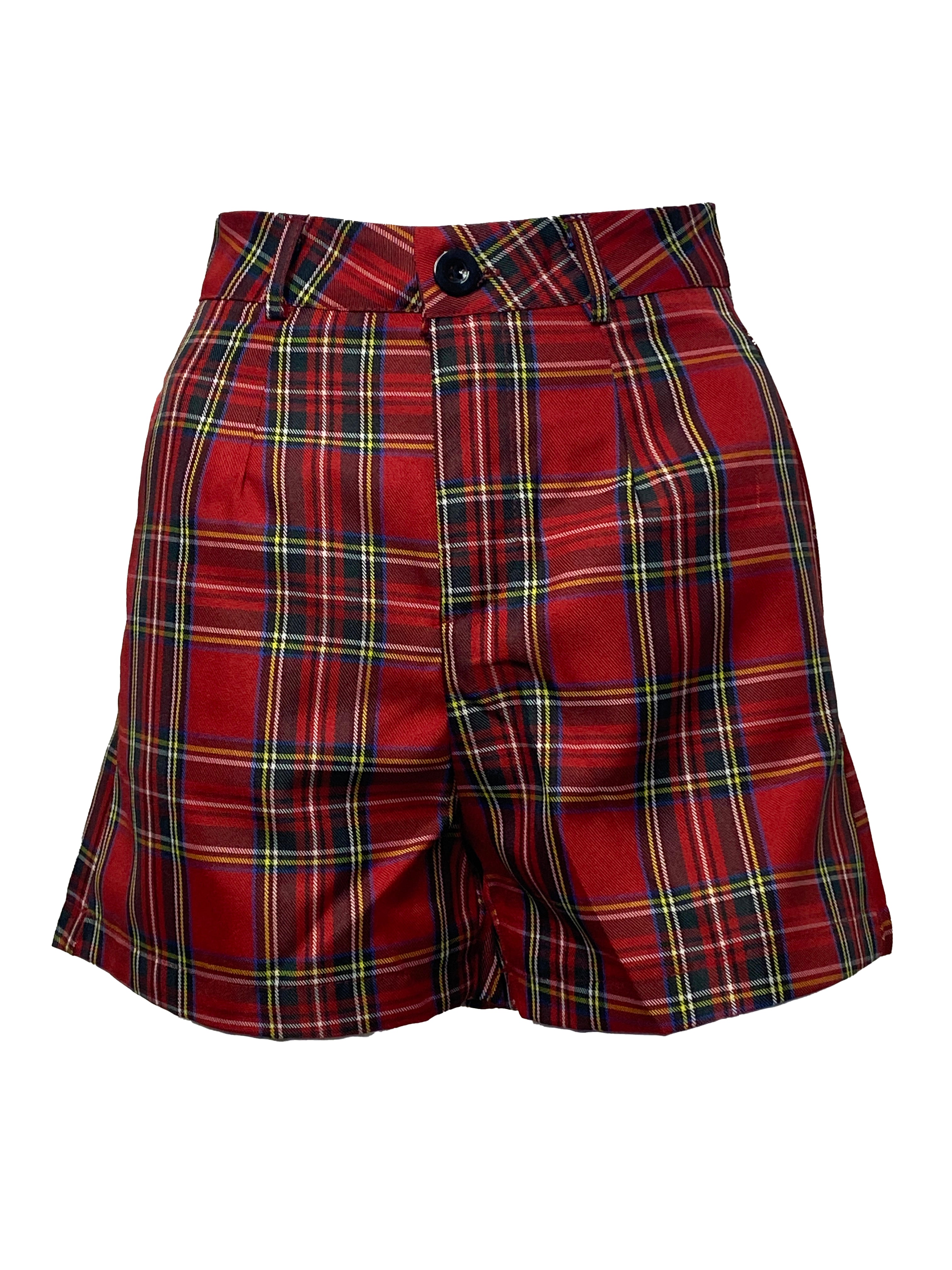 Short à carreaux écossais Isla