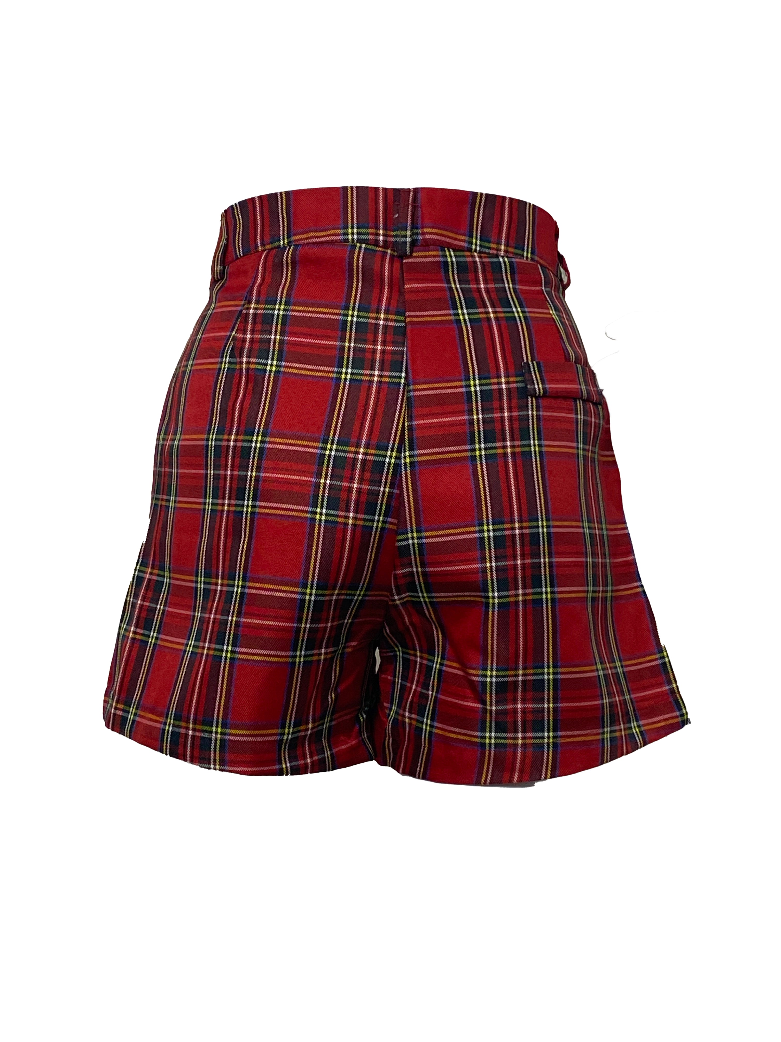 Short à carreaux écossais Isla