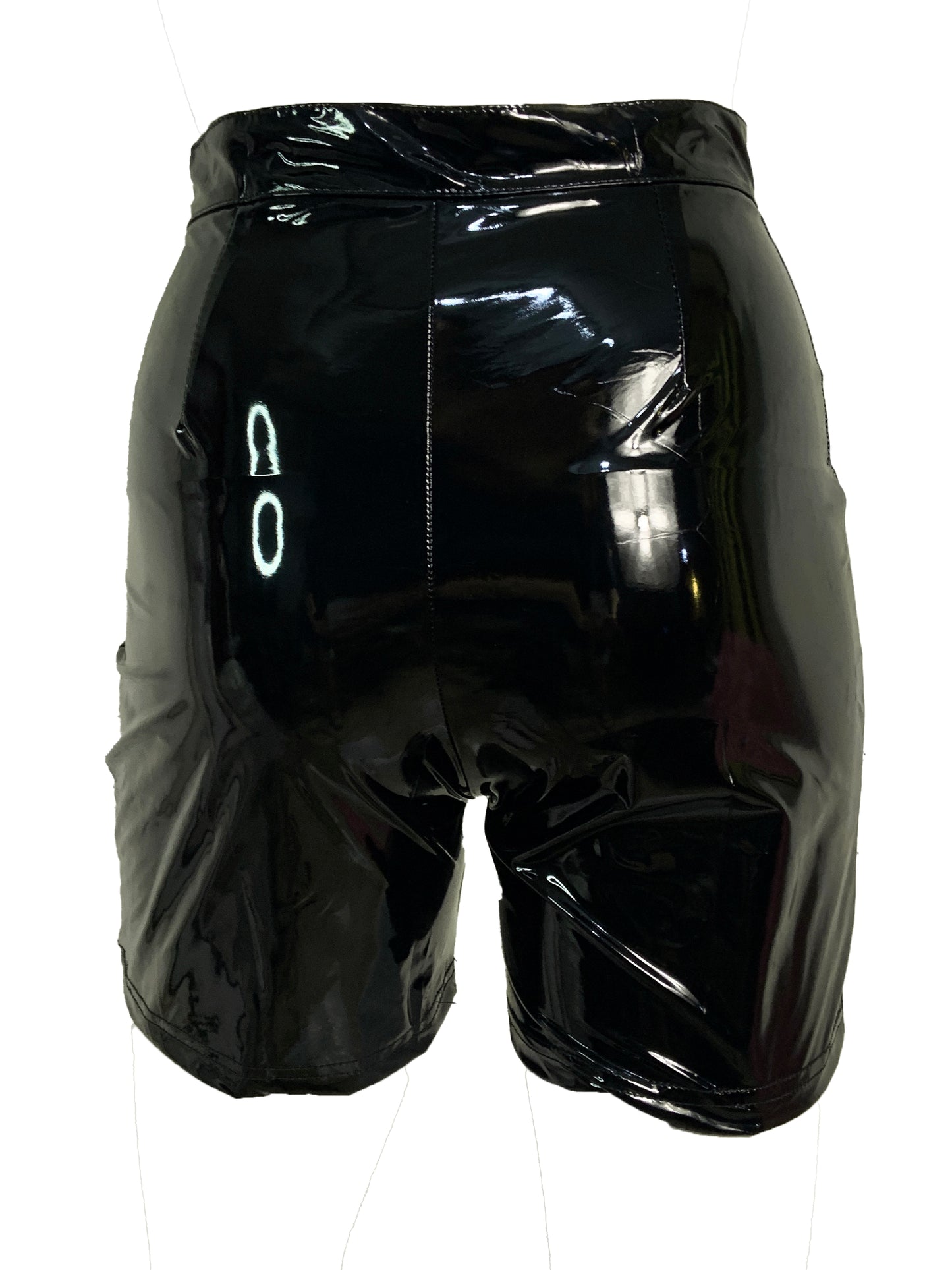 Classified PVC Shorts