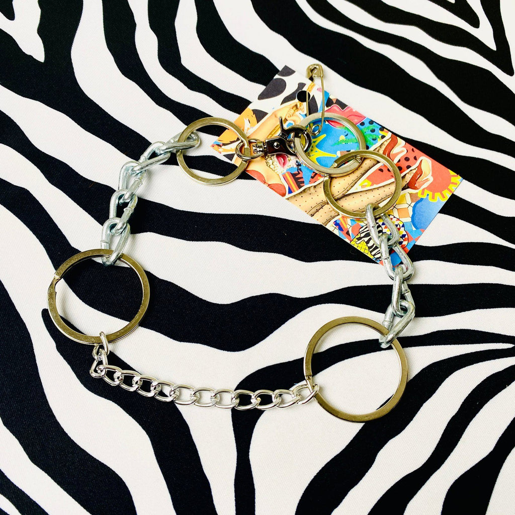Collier ras du cou Angst O Ring 