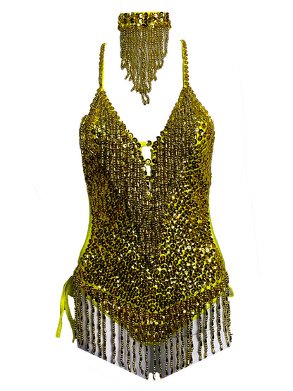 Roxy Sequined Bodysuit