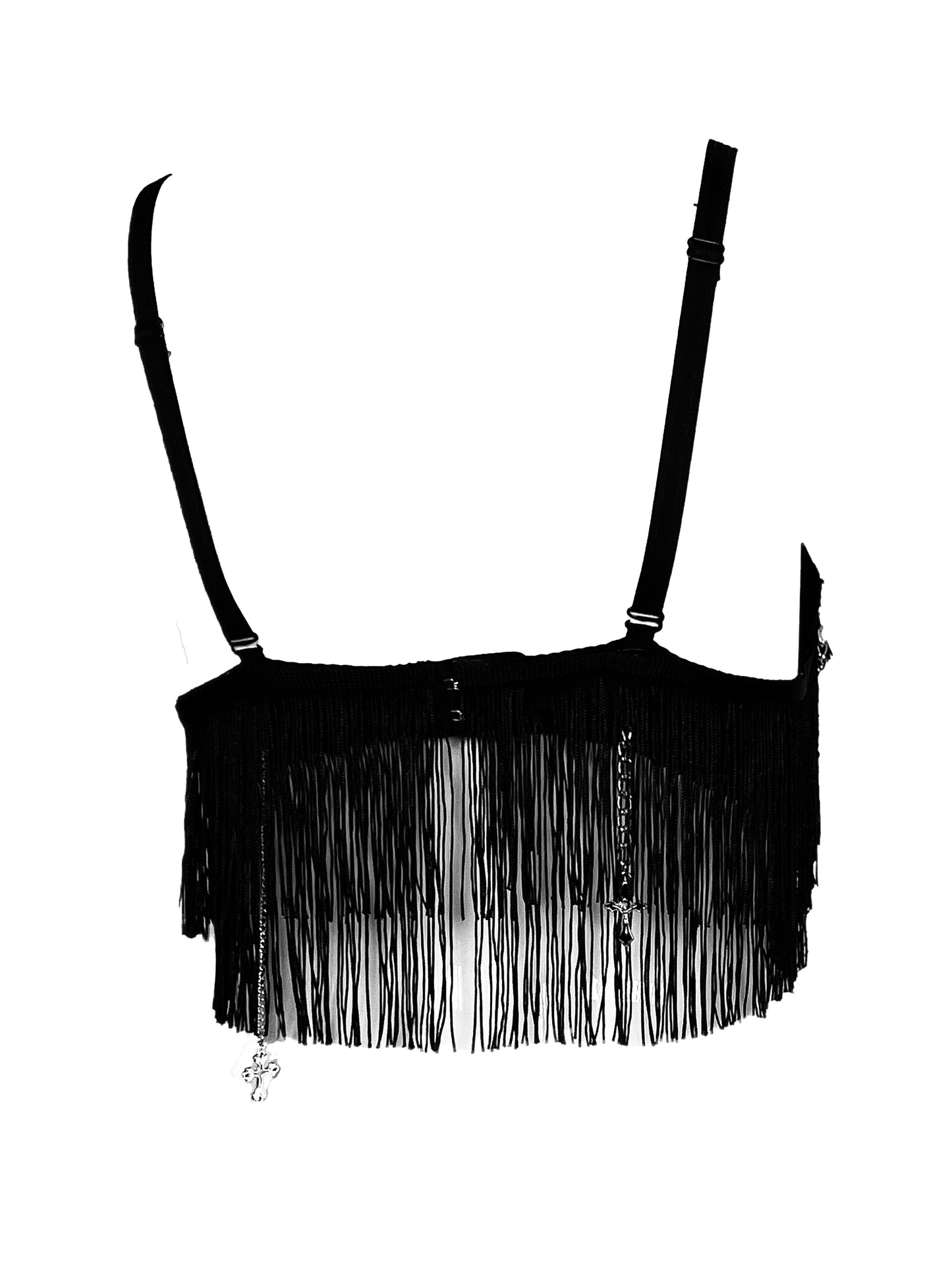 Hotter Than Hell Fringe Bra