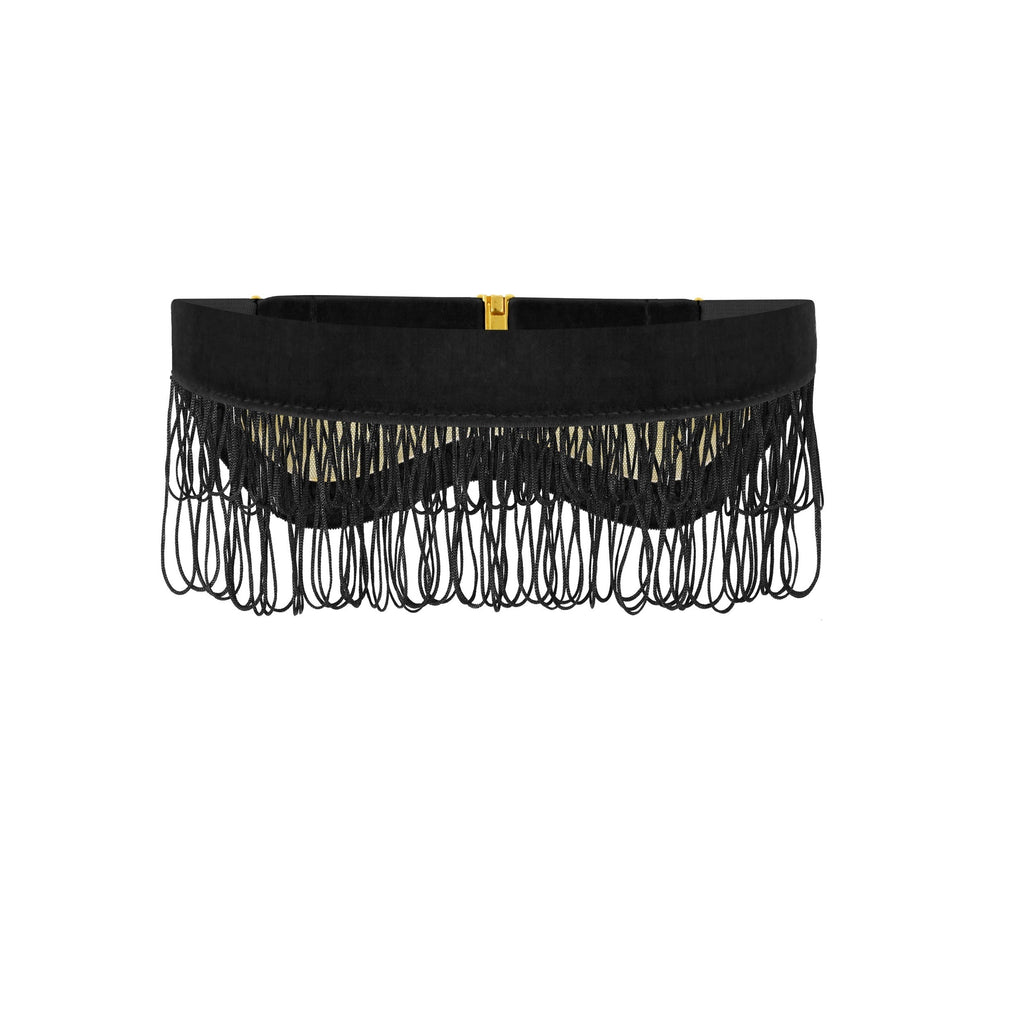 Zazzy Zelda Fringe Blindfold