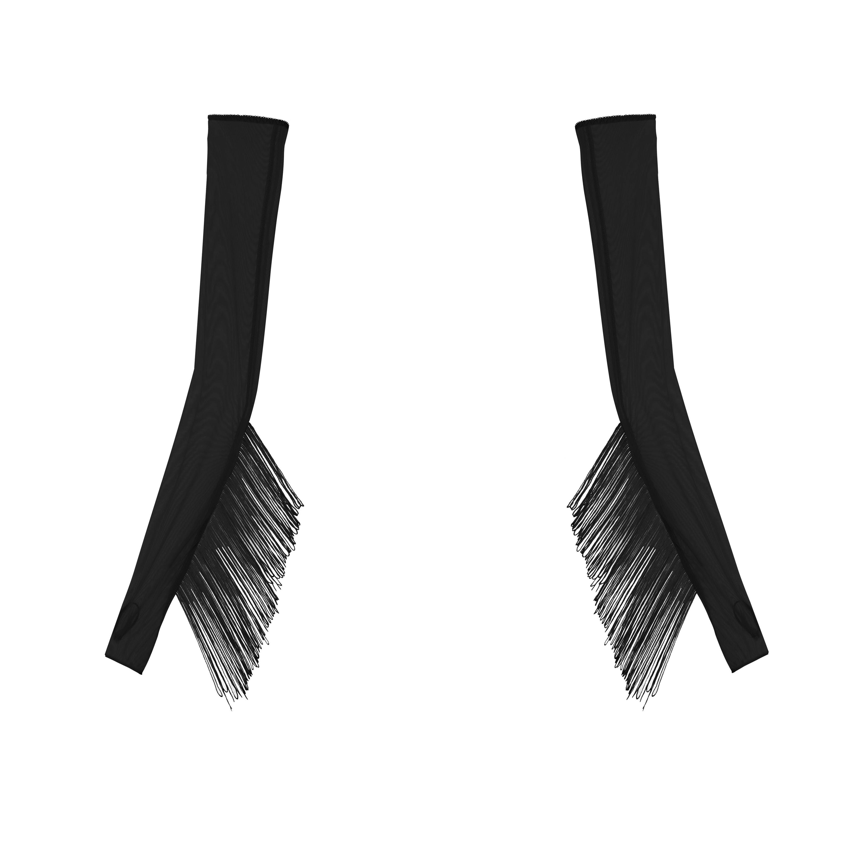 Zazzy Zelda Fringe Gloves