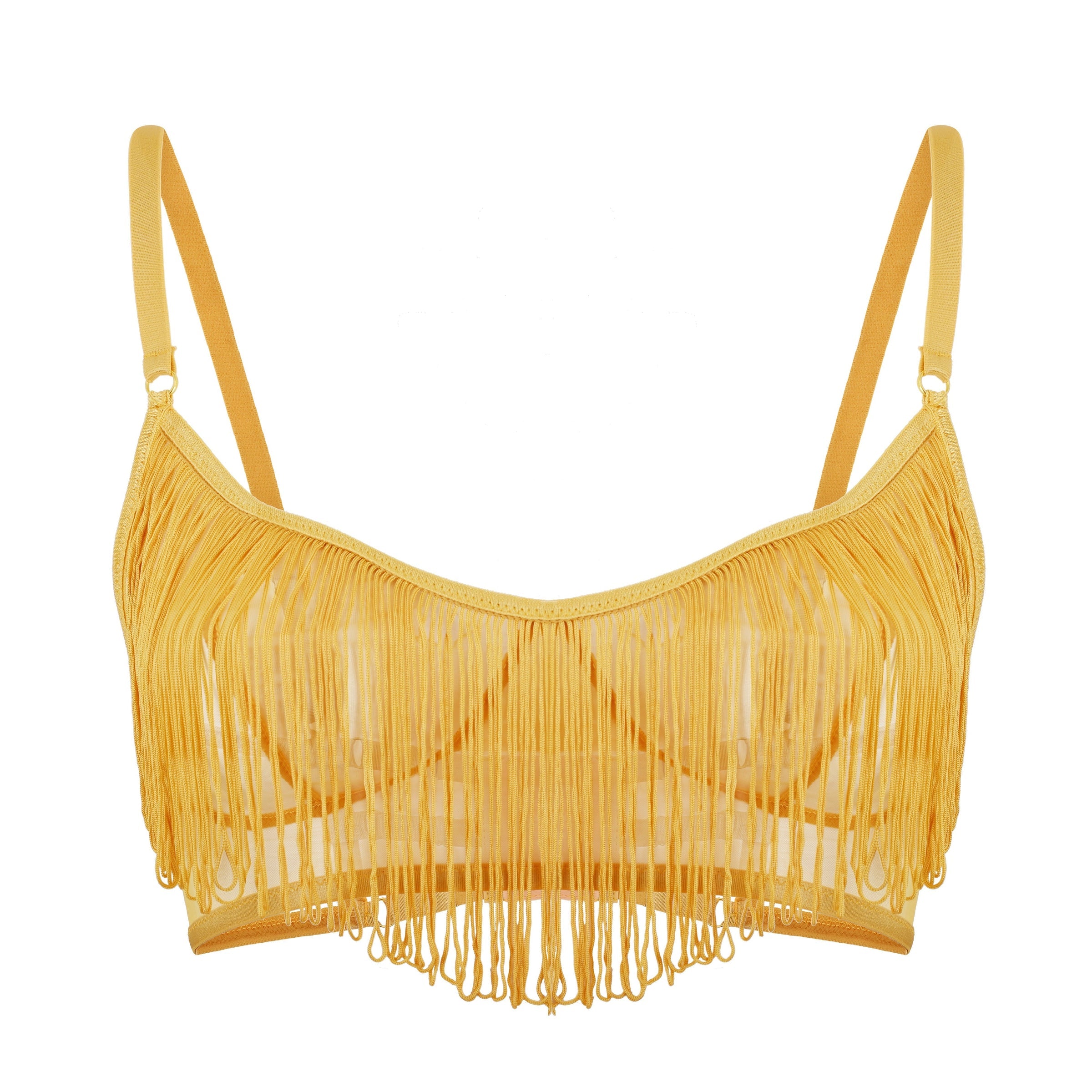 Zazzy Zelda Fringe Bralette