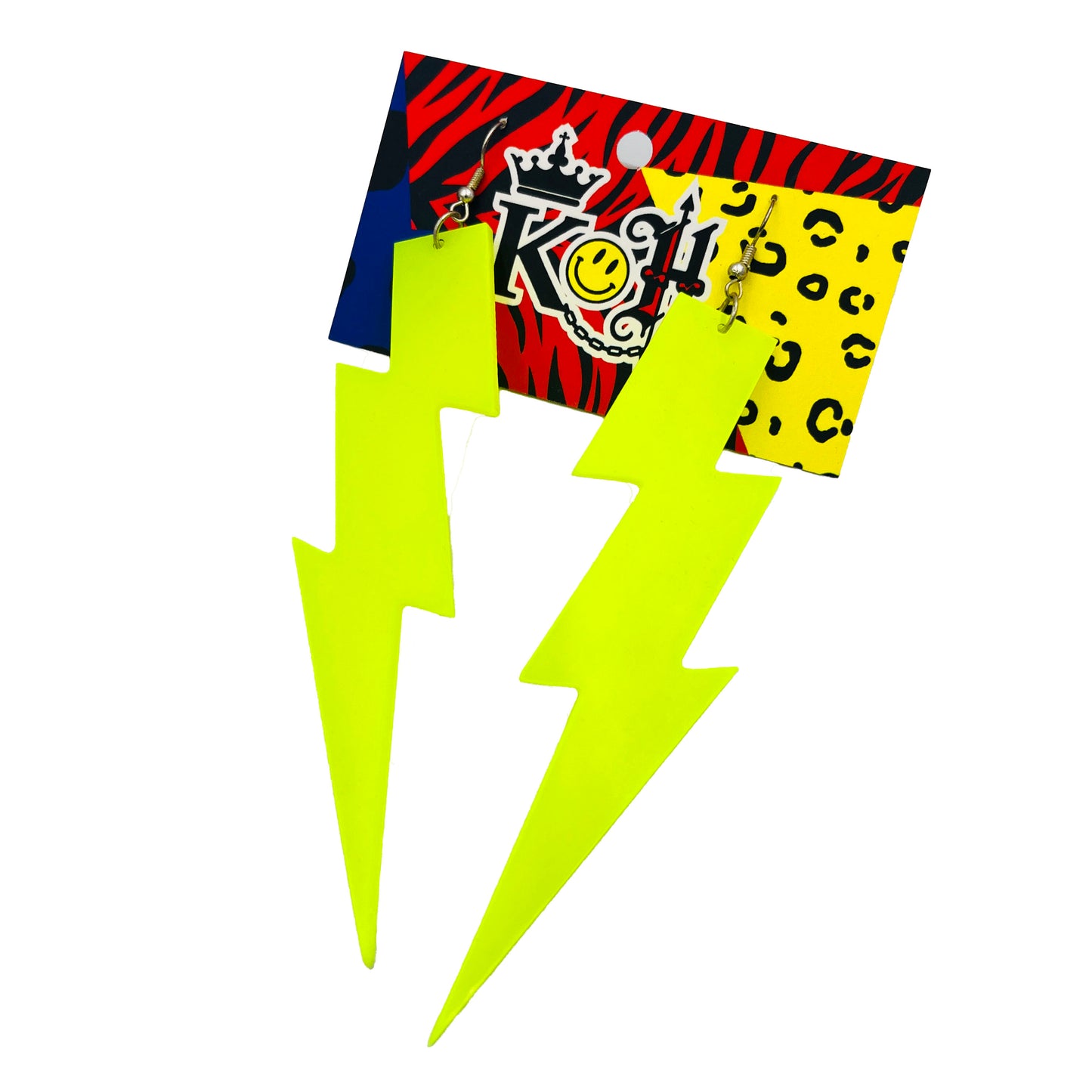 Glam Rock Lightning Bolt Earringz