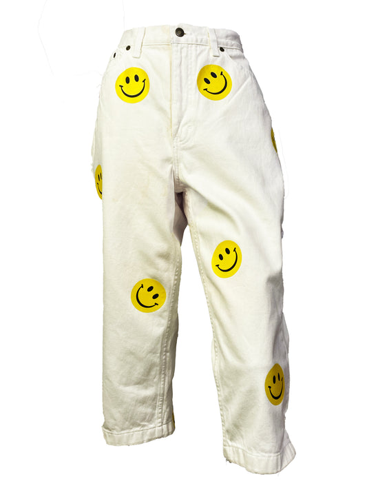 Acid Smileyz Reworx Jeans